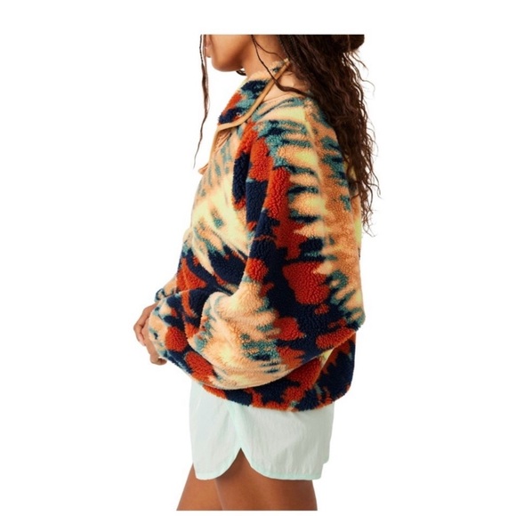 FP Movement by Free People Vibrant Patterned Bomber Jacket - Picture 8 of 8